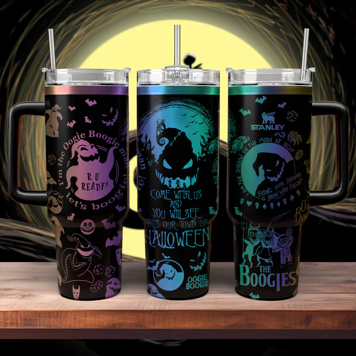 "I'm the Oogie Boogie man" Tumbler - 408VTHNTB033