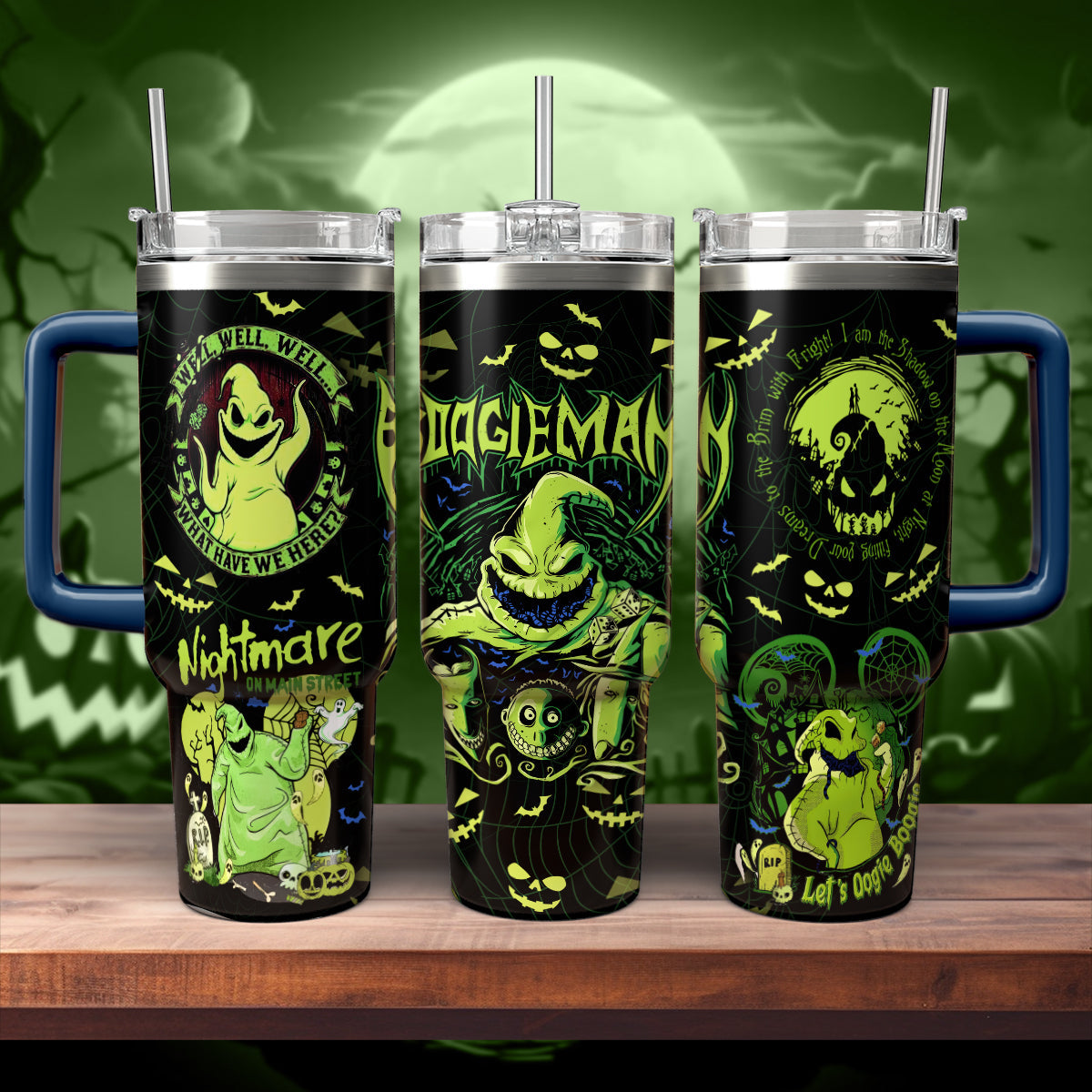 Disney Boogie Man Nightmare 40oz Tumbler - 408HLHNTB095