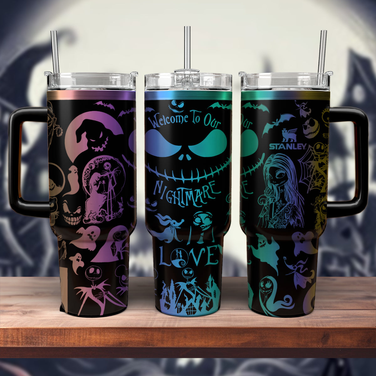 The Nightmare Christmas 40oz Tumbler - 408HLHNTB083