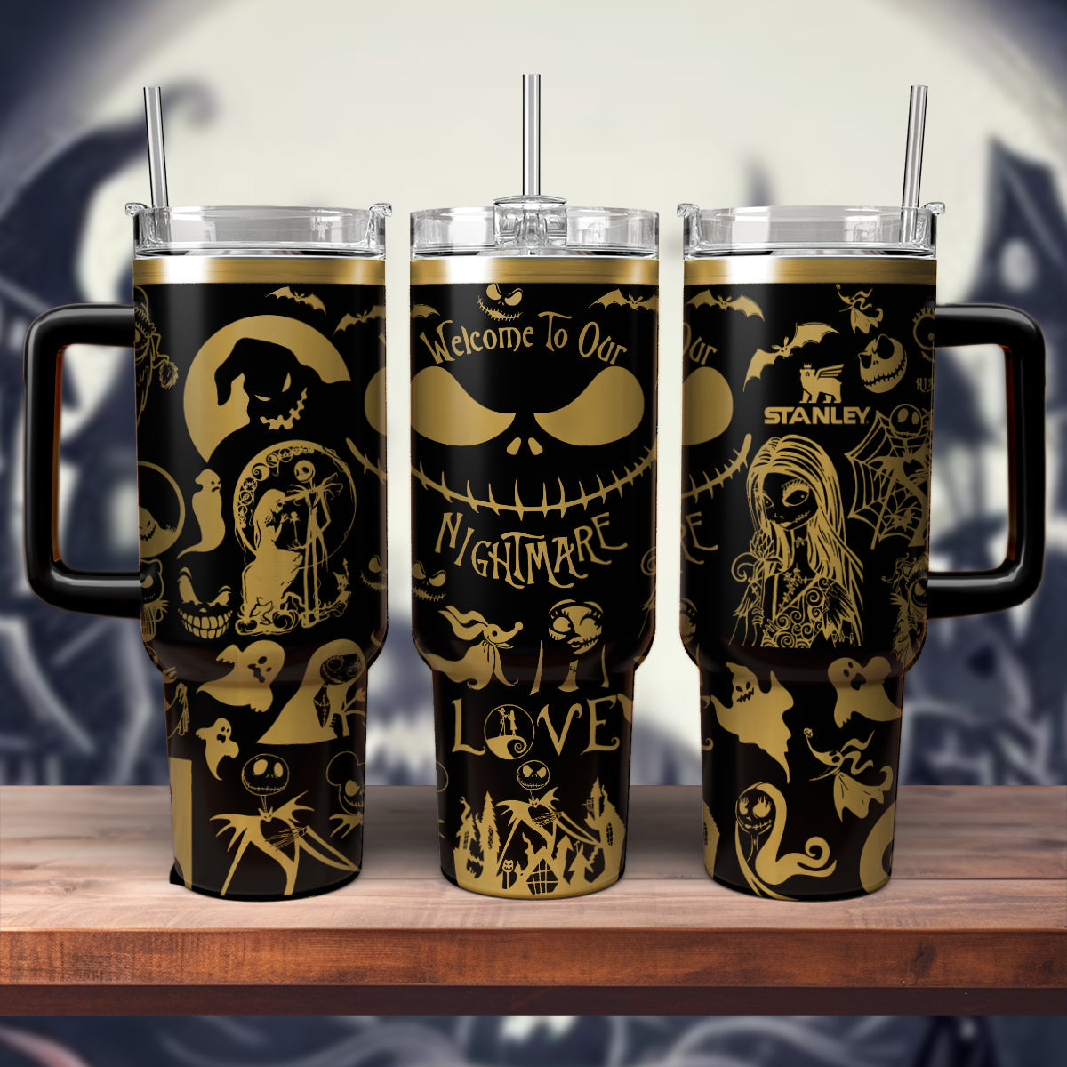 The Nightmare Christmas 40oz Tumbler - 408HLHNTB083