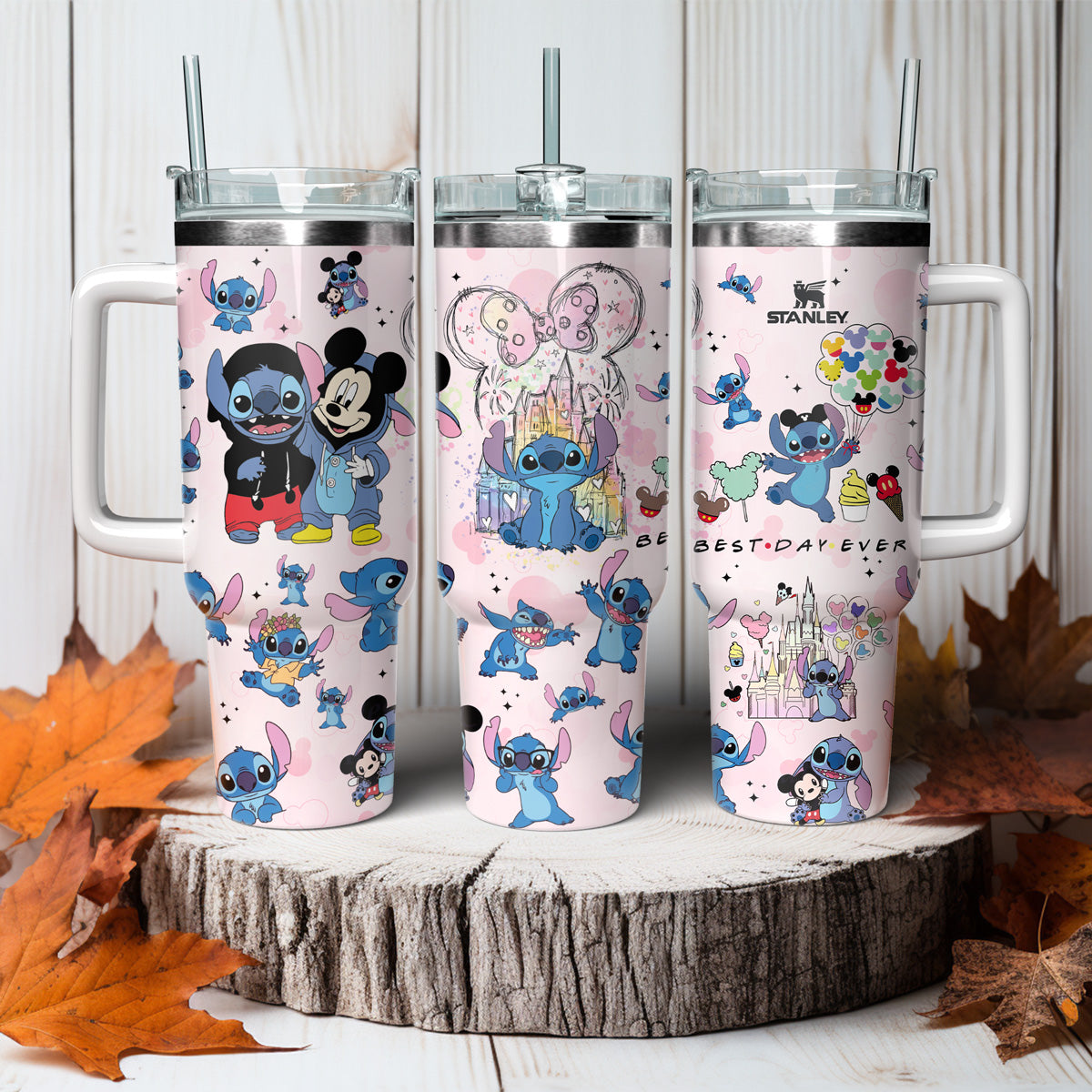 Stitch And Mickey Disney Tumbler- 406TTHNTB146