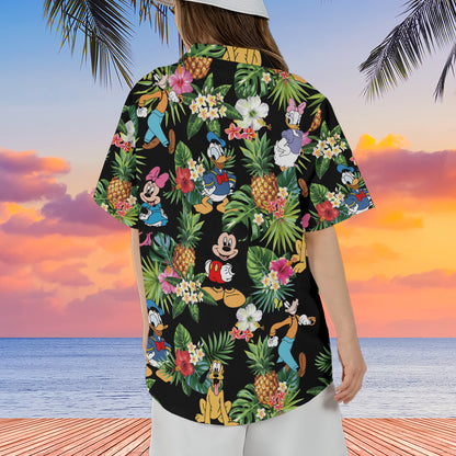 DN Mouse and Friends Hawaiian Shirt- 406TTHNHS113