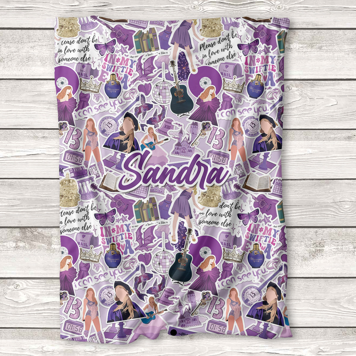 Personalized TS, Taylor Swift Fan - Taylor Swift Blanket 407HLHNBL042