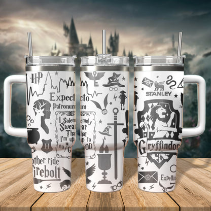 HP Wizard Gryffindor Engraved Tumbler - 407TTHNTB001