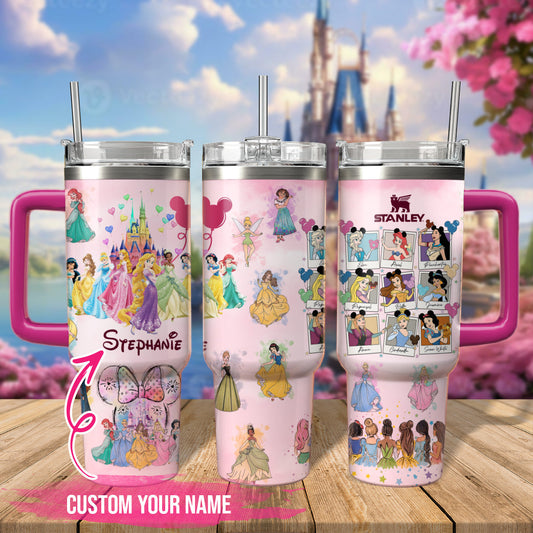 DN Princess Custom Name 40Oz Printed Tumbler - 406TTHNTB104