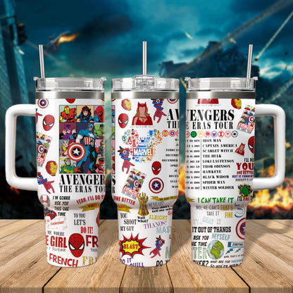 Avengers The Eras Tour Tumbler- 406TTHNTB069