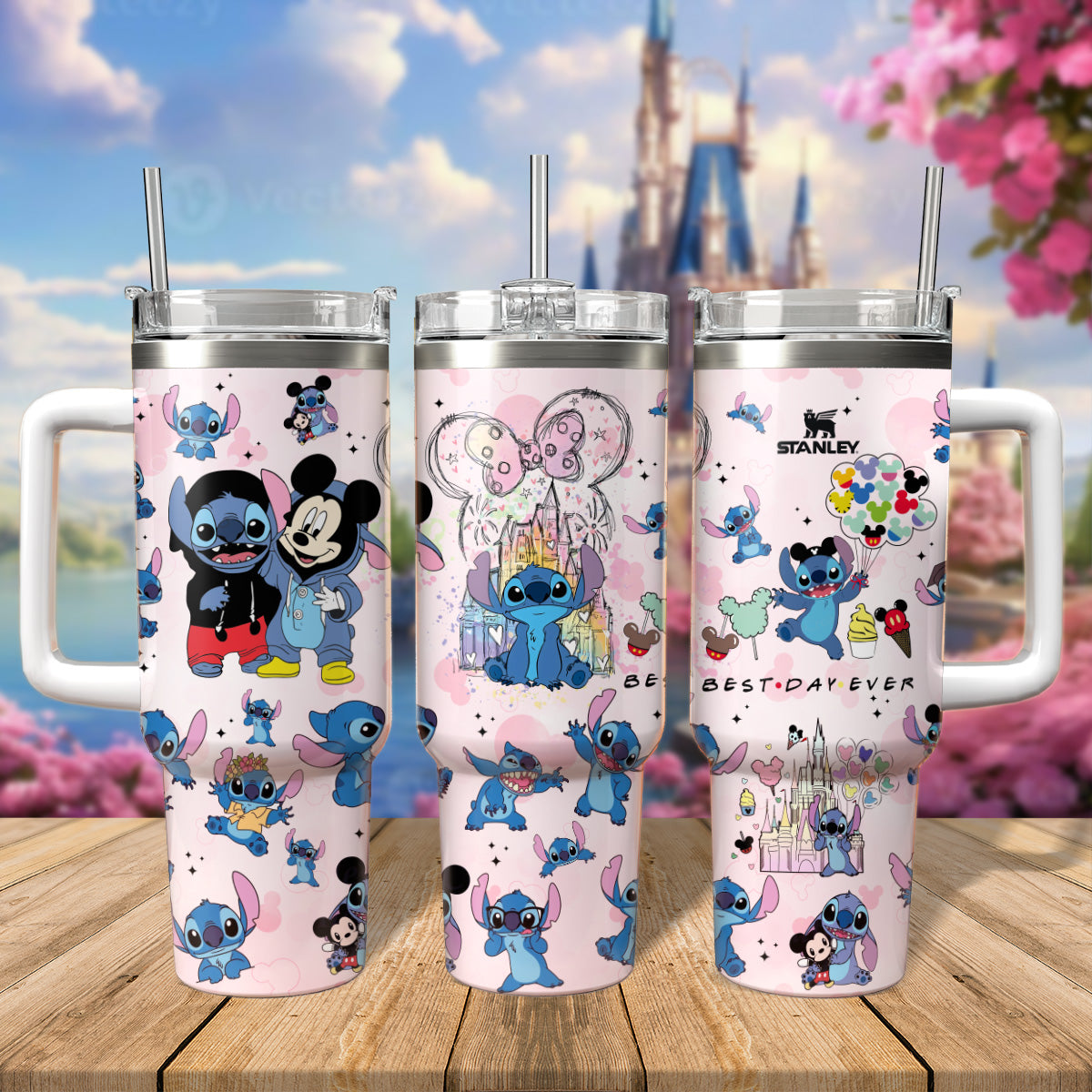 Stitch And Mickey Disney Tumbler- 406TTHNTB146