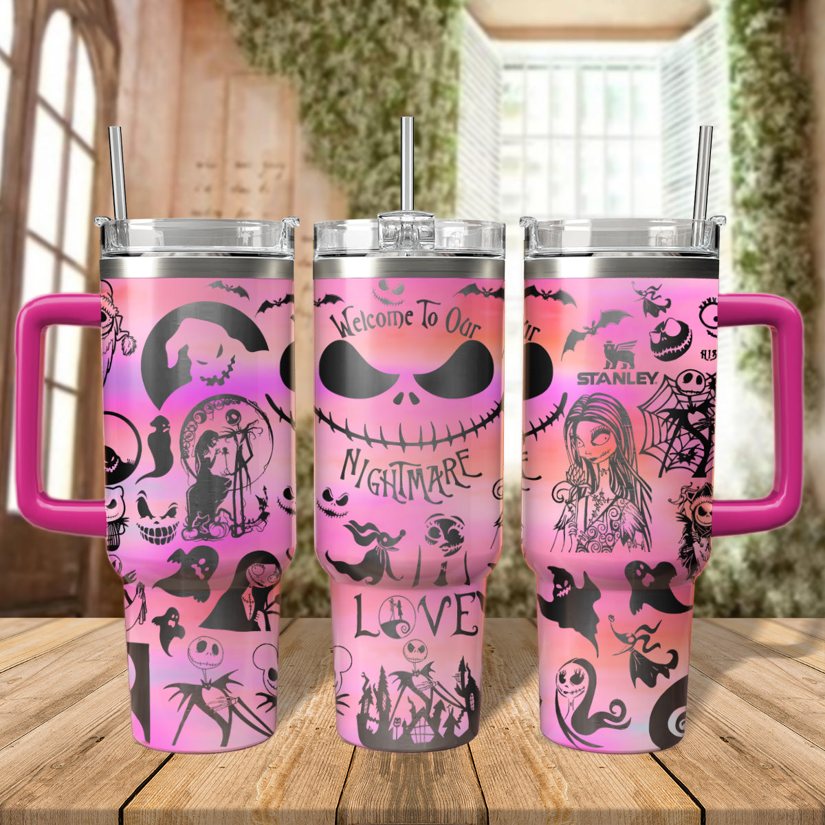 The Nightmare Christmas 40oz Tumbler - 408HLHNTB083