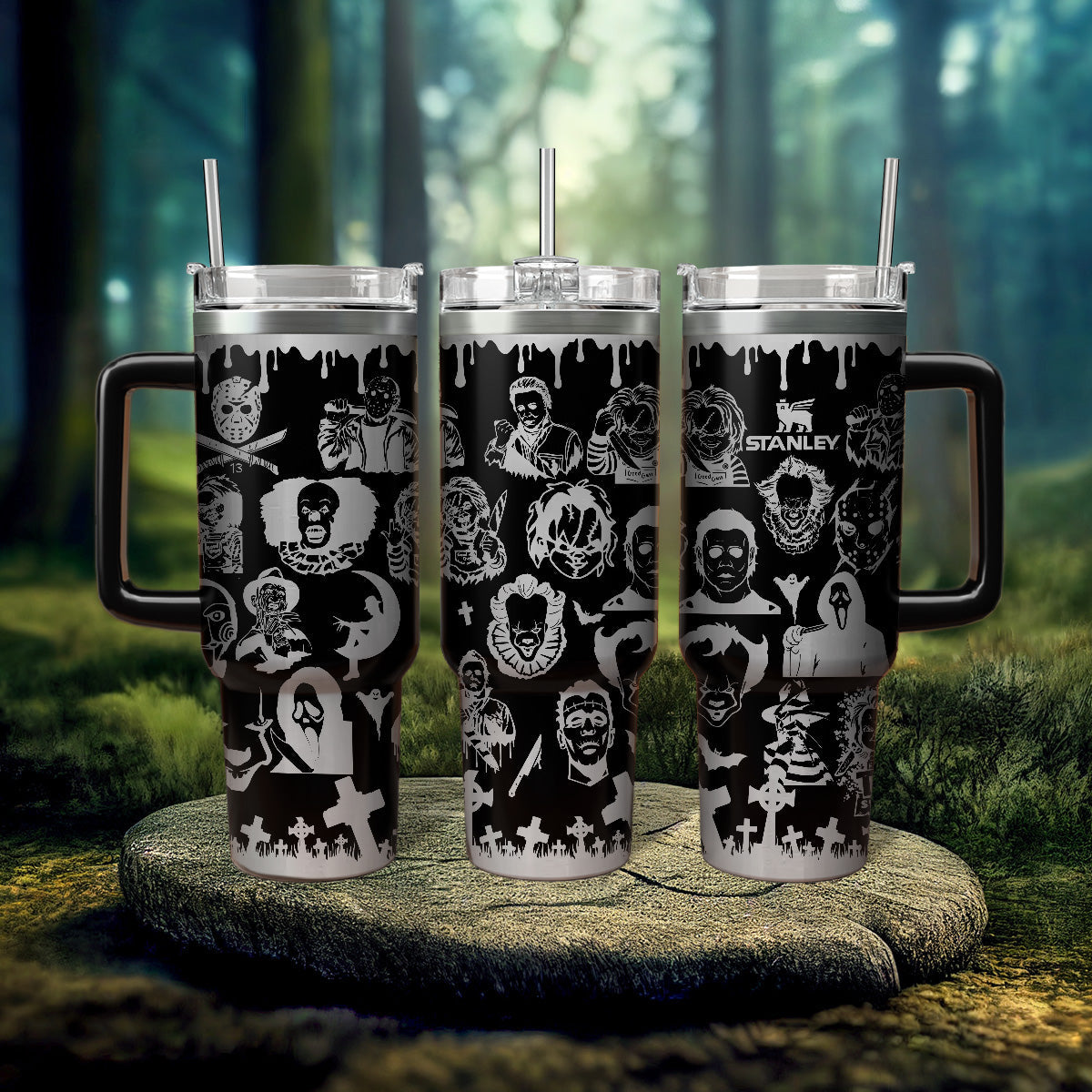 Horror Characters 40oz Tumbler - 408VTHNTB005