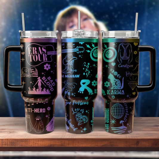 TTPD 40oz Swiftie Tumbler TLA38 - Perfect Gift For Fans