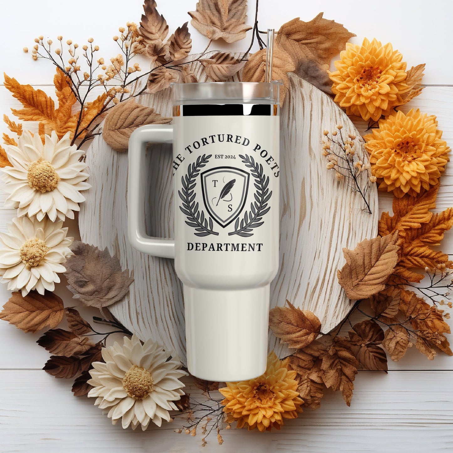 TTPD 40Oz Swiftie Tumbler TLA02 - The Tortured Poets Department