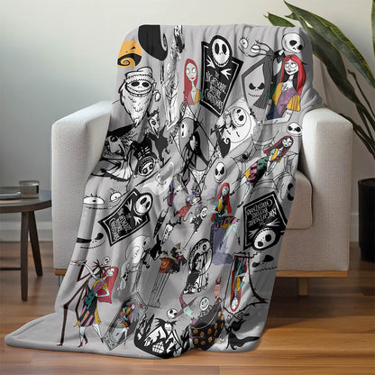 The Nightmare Before Christmas Blanket - 408VTTLTB023