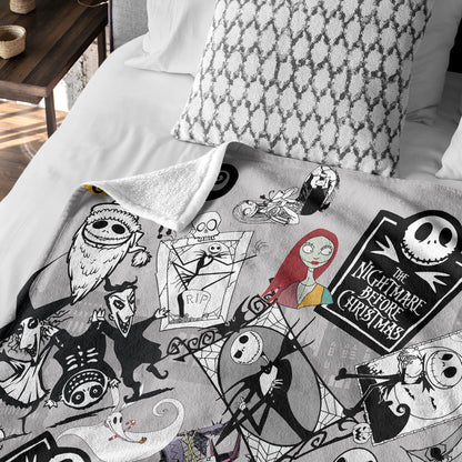 The Nightmare Before Christmas Blanket - 408VTTLTB023