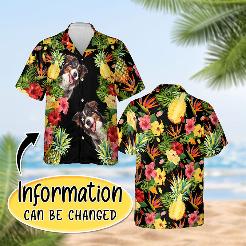 Custom Face Hawaiian Shirt Tropical Art