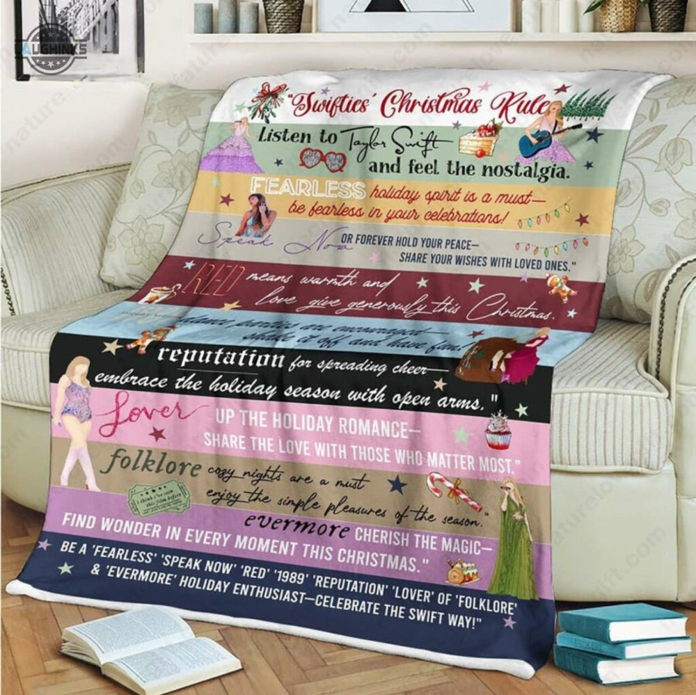 Swifties Inspired Blanket Quilt | Taylor Fans Gift | Taylor Room Decor | Swifties Gifts 1705TLB22