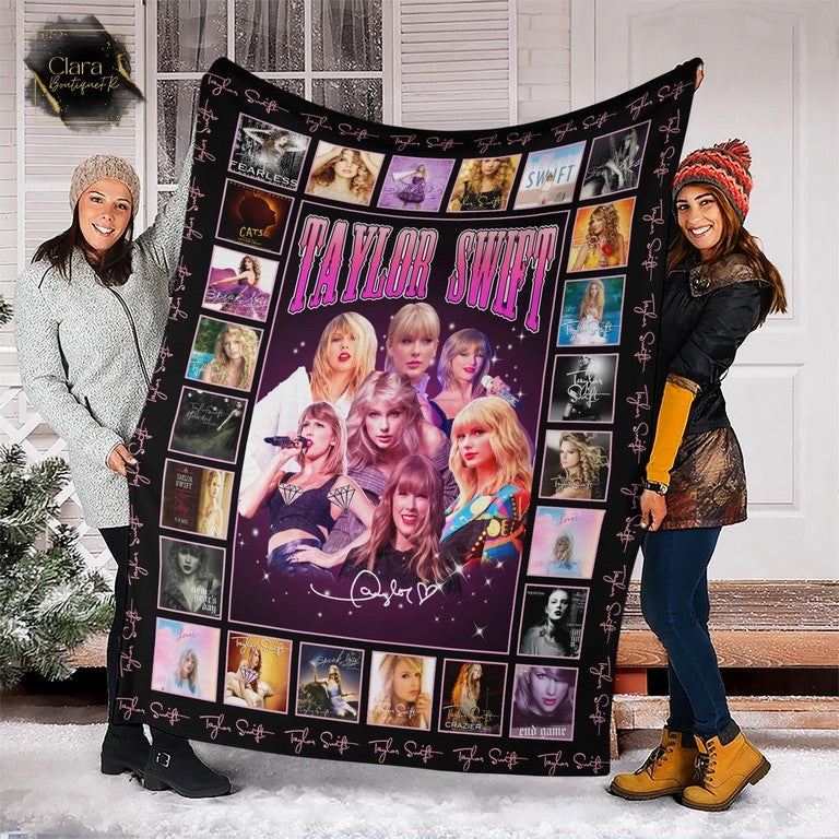 Swifties Inspired Blanket Quilt | Taylor Fans Gift | Taylor Room Decor | Swifties Gifts 1705TLB28