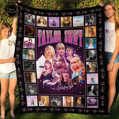 Swifties Inspired Blanket Quilt | Taylor Fans Gift | Taylor Room Decor | Swifties Gifts 1705TLB28