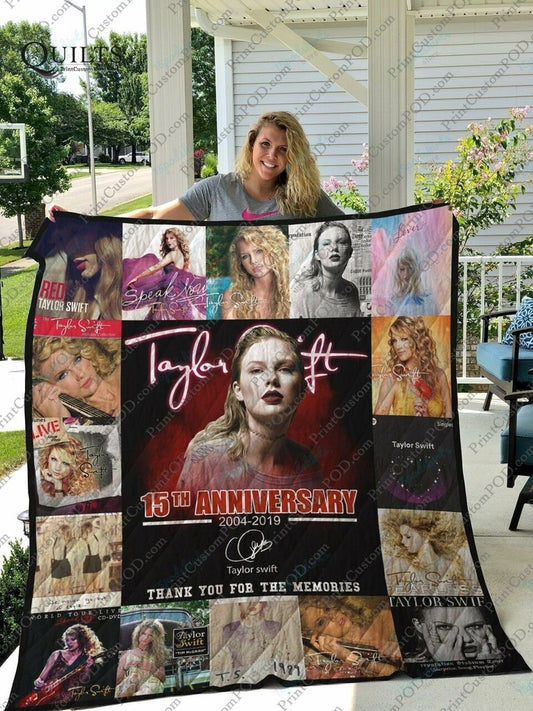 Swifties Inspired Blanket Quilt | Taylor Fans Gift | Taylor Room Decor | Swifties Gifts 1705TLB31