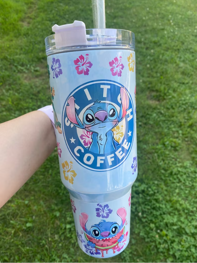 Stitch Coffee Printed Tumbler- 406TTTB132