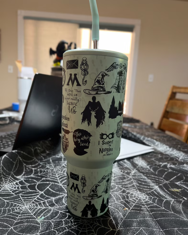 Wizard School 40 Oz Printed Tumbler- 406TTTB141