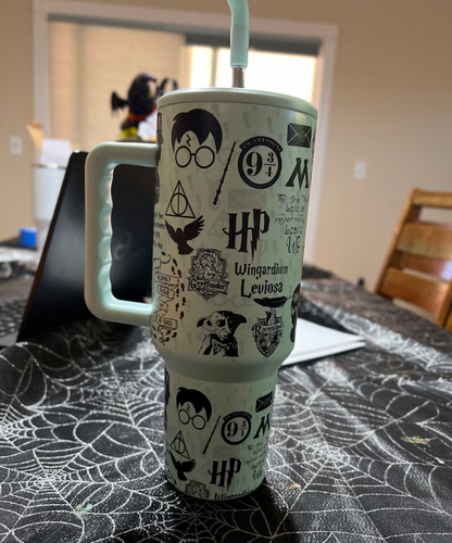 Wizard School 40 Oz Printed Tumbler- 406TTTB141