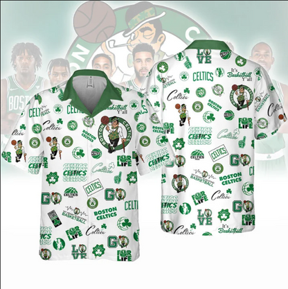 Boston NBA Champion Hawaiian Shirt- 406TTHS157