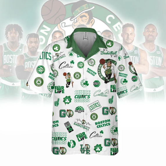 Boston NBA Champion Hawaiian Shirt- 406TTHS157