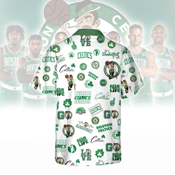 Boston NBA Champion Hawaiian Shirt- 406TTHS157