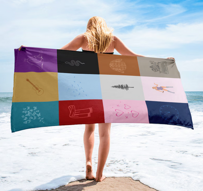 Swiftie Beach Towel, Eras Tour- 406TTBT108