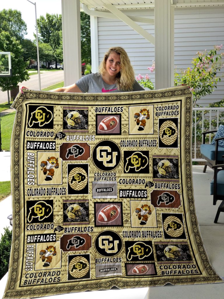 NC Colorado Buffaloes Blanket And Quilt Gift For Fans 2607b5