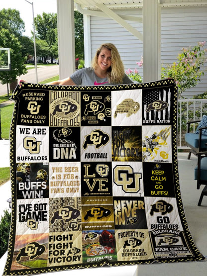 NC Colorado Buffaloes Blanket And Quilt Gift For Fans 2607b6