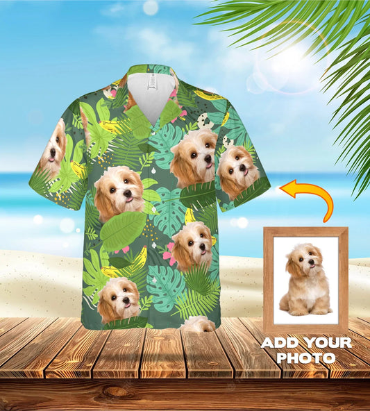 Custom Face Hawaiian Shirt All Over Print Unisex Shirt Vibe Summer Tropical