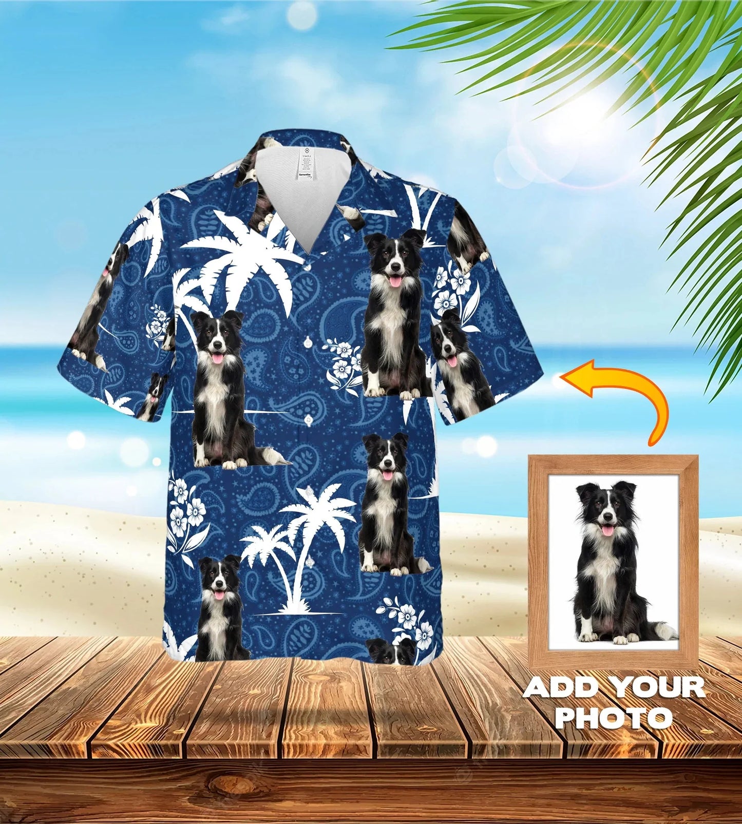 Custom Face Hawaiian Shirt All Over Print Unisex Shirt Vibe Summer Tropical