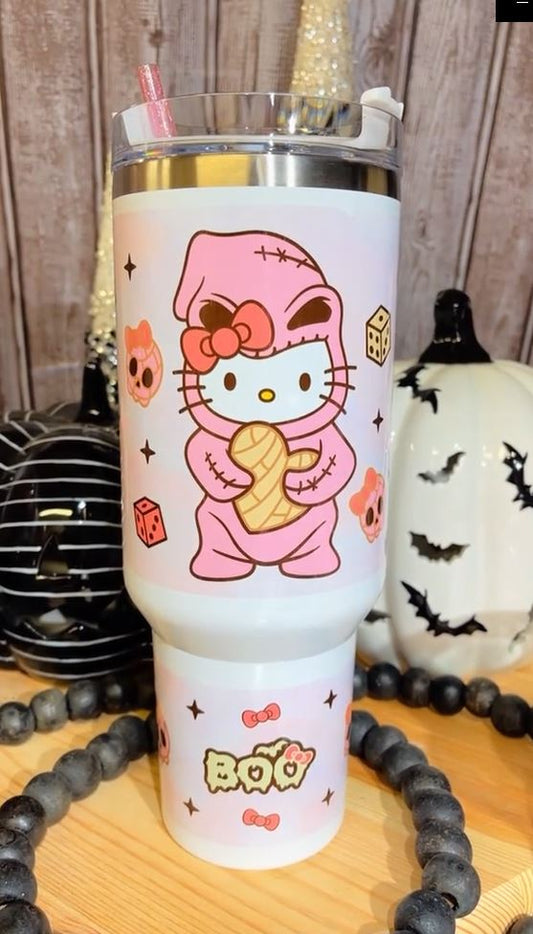 Kitty 40 oz Tumbler HKT03