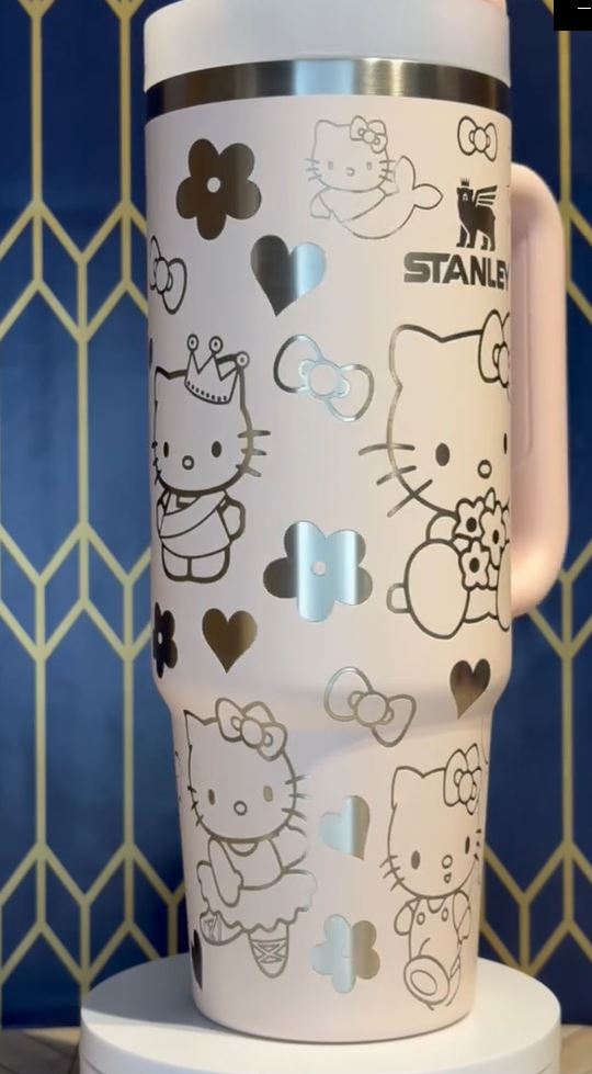 Kitty 40 oz Authentic Tumbler 1205HLK10