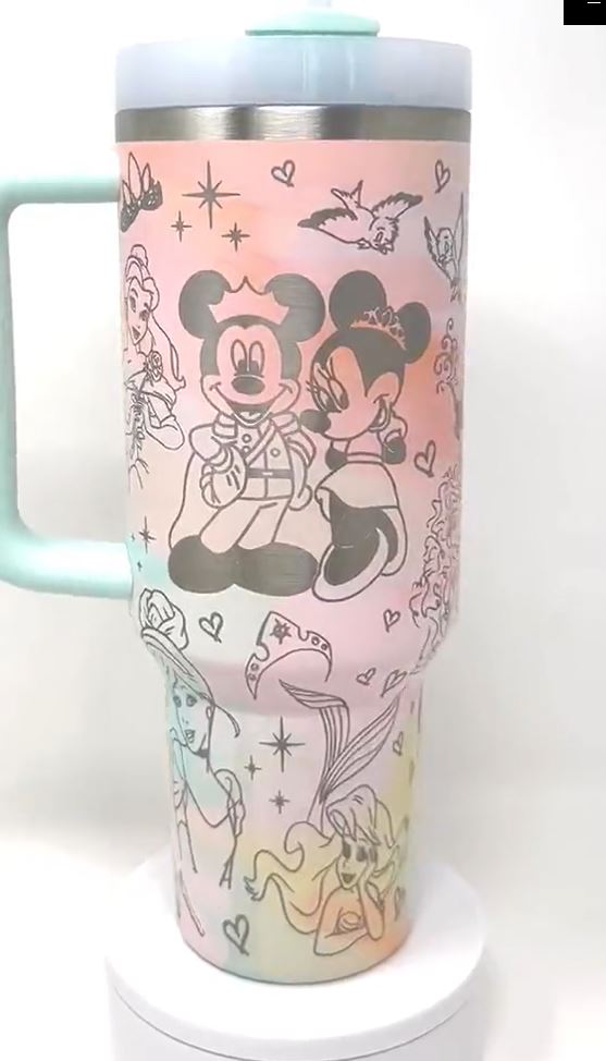 Mickey & Princess Disney 40 oz Tumbler 2505TW19 - Perfect Gift For Fans