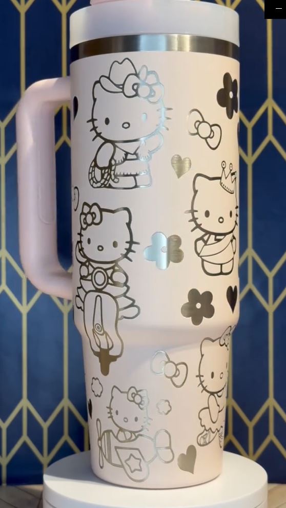 Kitty 40 oz Authentic Tumbler 1205HLK10