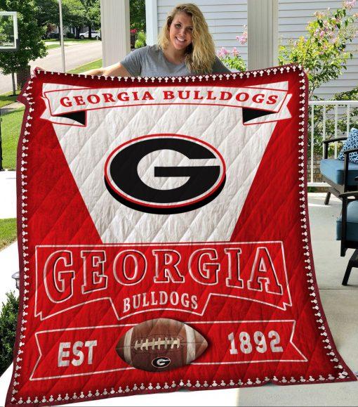 NC Bulldogs Blanket And Quilt Gift For Fans 2607Bull5