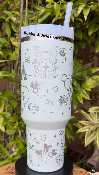 Kitty Cartoon Perfect For Fan 40oz Tumbler 2506hkt03