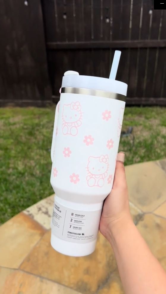 Kitty 40 oz Tumbler HKT1405