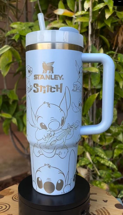 Stitch Cartoon 40oz Tumbler  - Perfect For Fan Disney 40oz Tumbler 1505TLS12