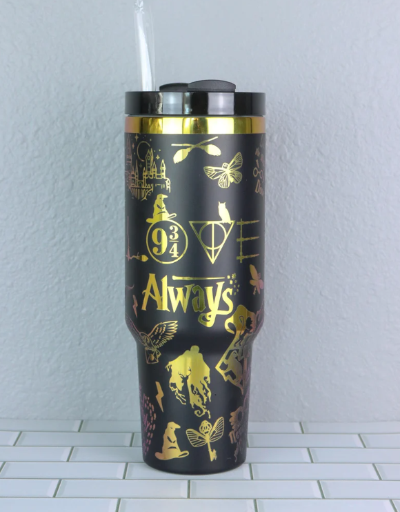 Wizards and Wands Rainbow Tumbler- 406TTTB138