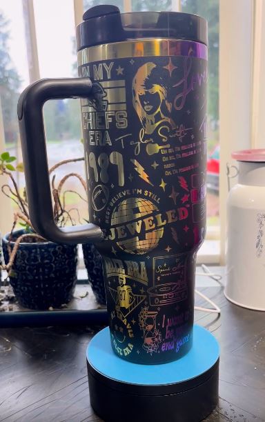 40 Oz Swiftie Kelce Tumbler TW26 - Perfect Gift For Fans