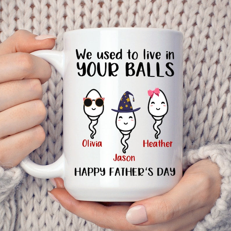 Names Father's Day Gift Mug 2405M4