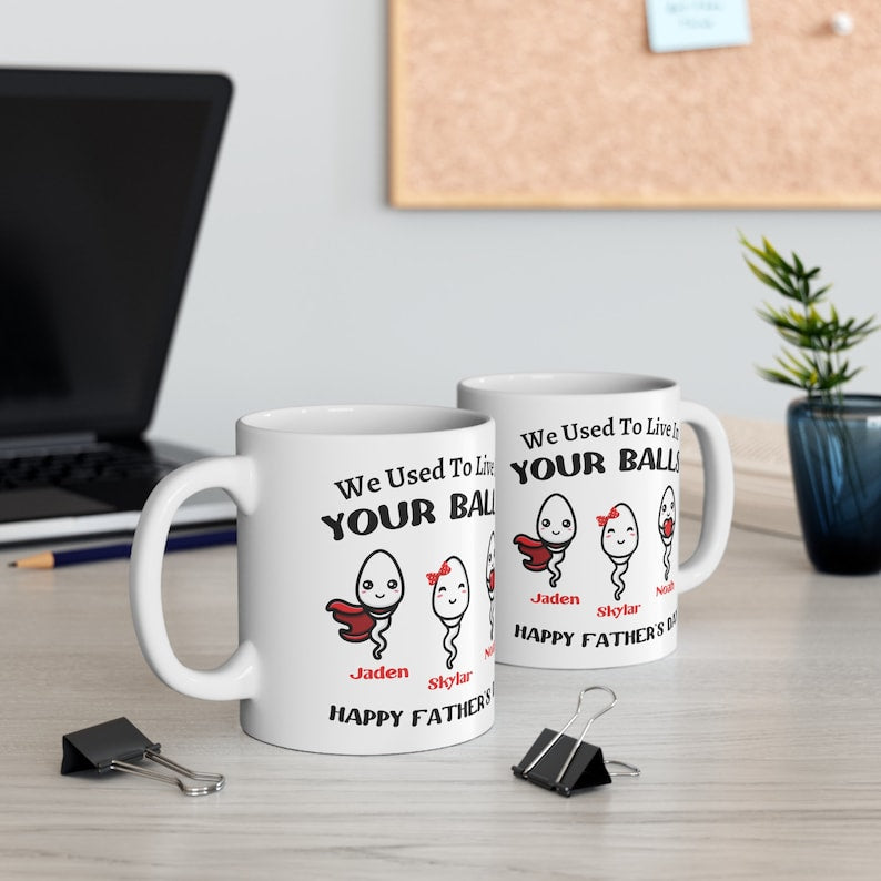 Names Father's Day Gift Mug 2405M3