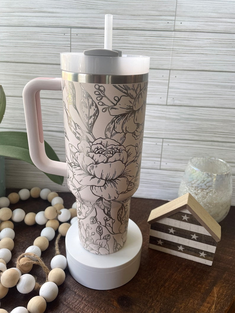 Engraved  40 oz Tumbler HKT17