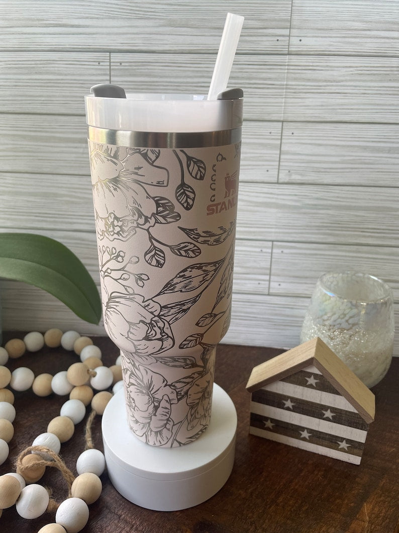 Engraved  40 oz Tumbler HKT17