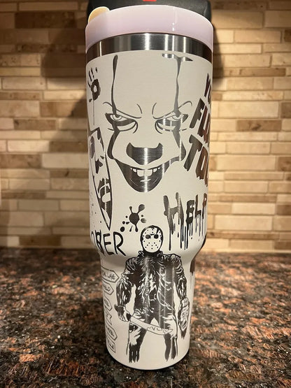 Horror Characters 40oz Tumbler - TW89