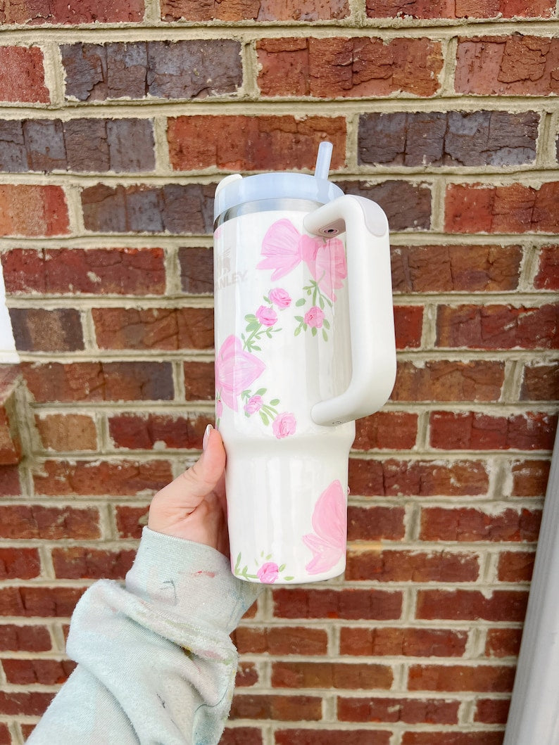 Flower 40 oz Tumbler HKT20