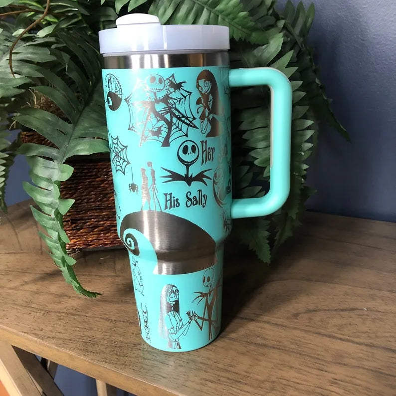 Jack + Sally Inspired 40oz Tumbler - TW99